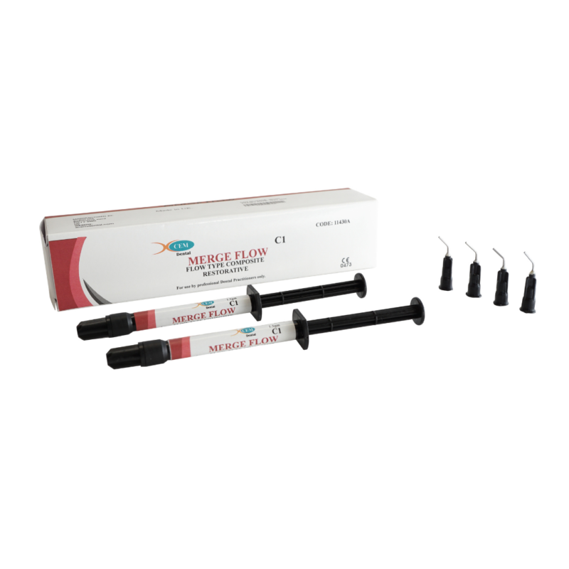 Merge Flow | 2 x 1.5gm Dental Flowable Composite Restorative | Light Cure Composite