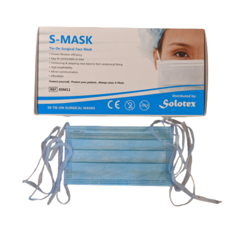 Tie on Surgical Face Mask - Box of 50