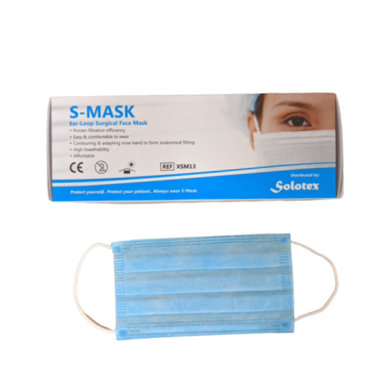 Ear Loop Surgical Face Mask - Box of 50